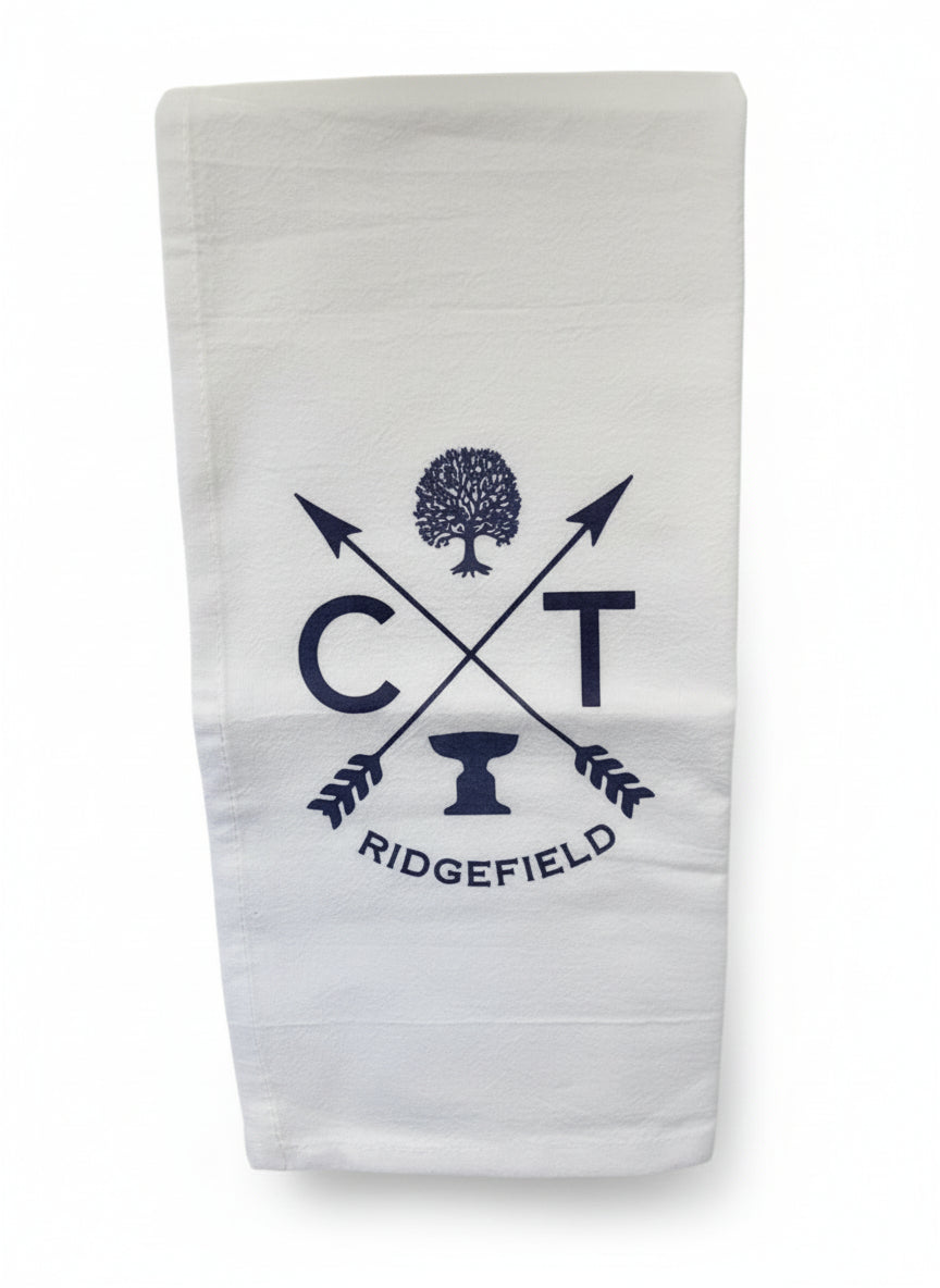 Iconic Ridgefield Tea Towel