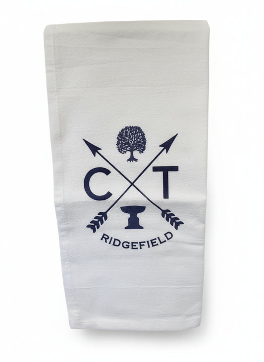 Iconic Ridgefield Tea Towel
