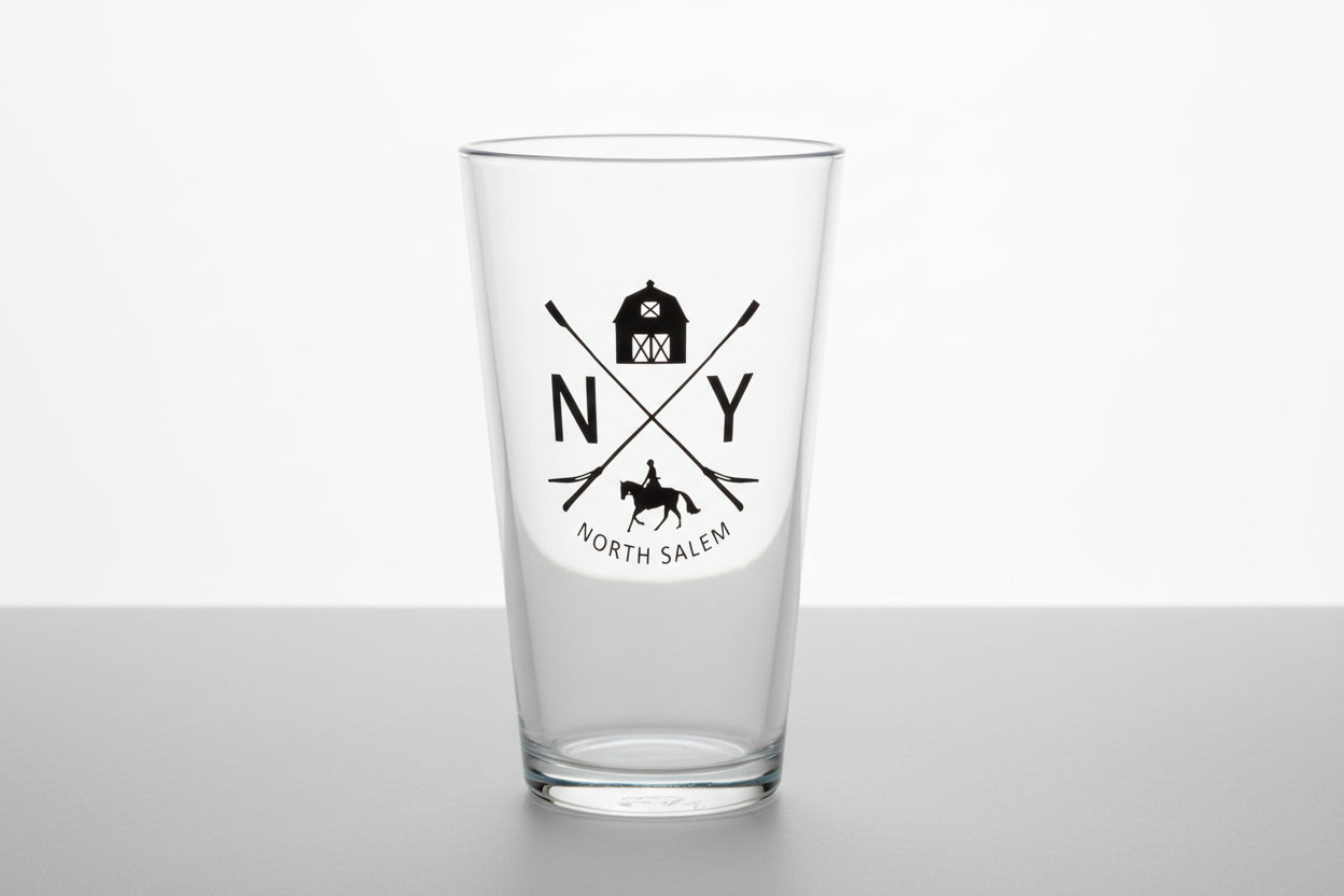 Iconic North Salem Pint Glass