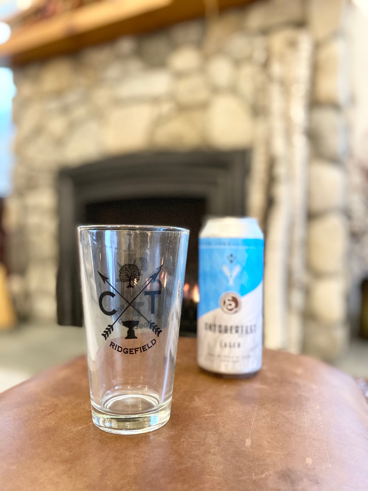 16 oz. Iconic Ridgefield Pint Glass