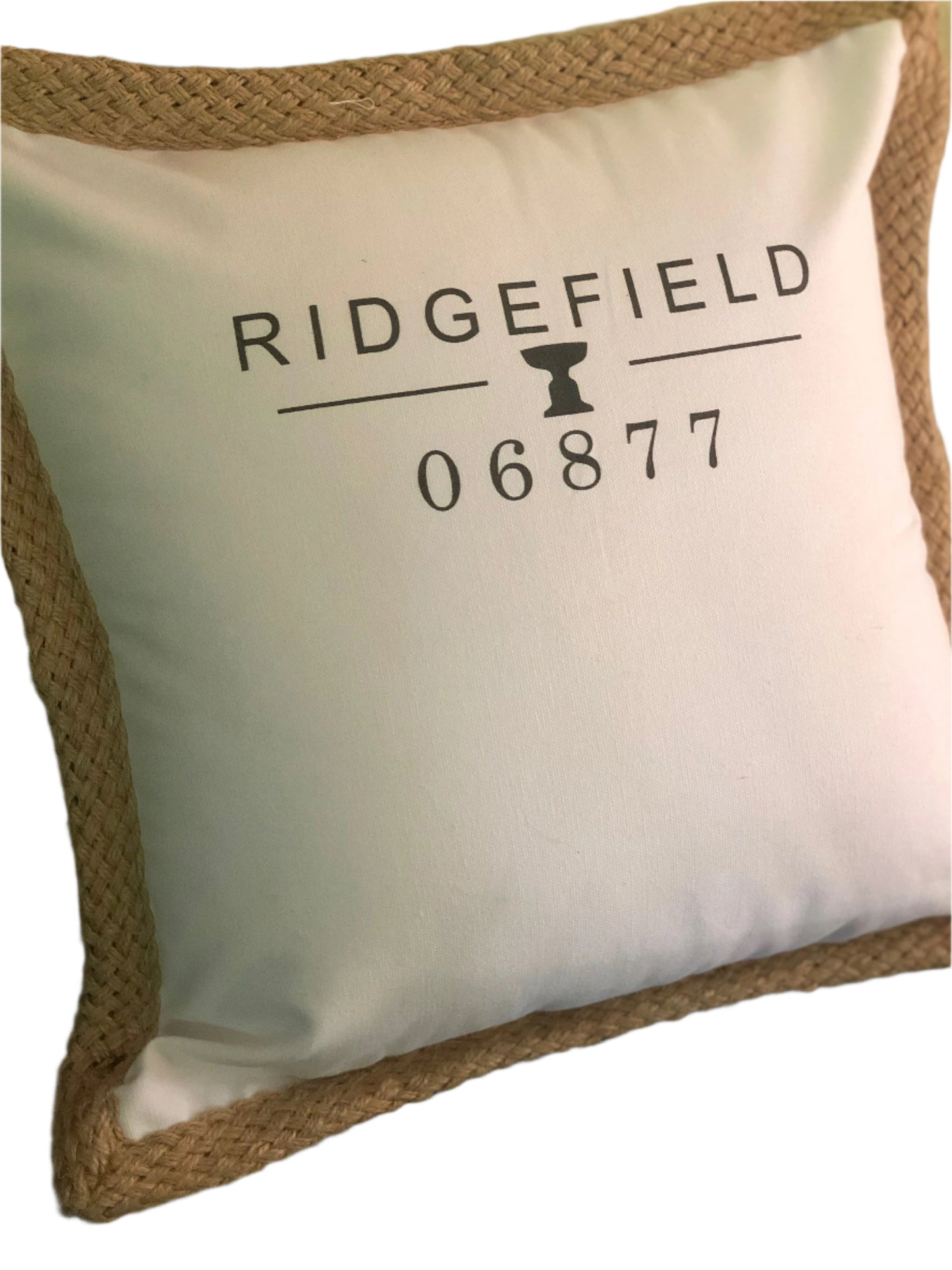 Ridgefield CT Cass Gilbert Fountain Pillow