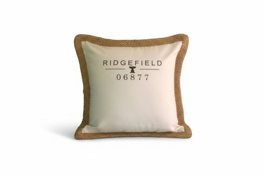Ridgefield CT Cass Gilbert Fountain Pillow
