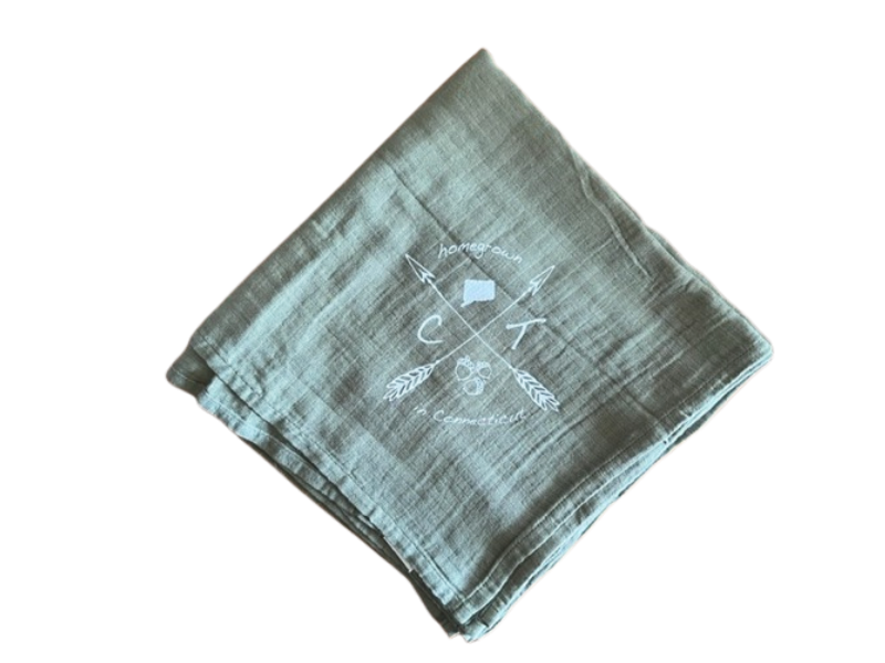 Homegrown in CT Swaddle Blanket