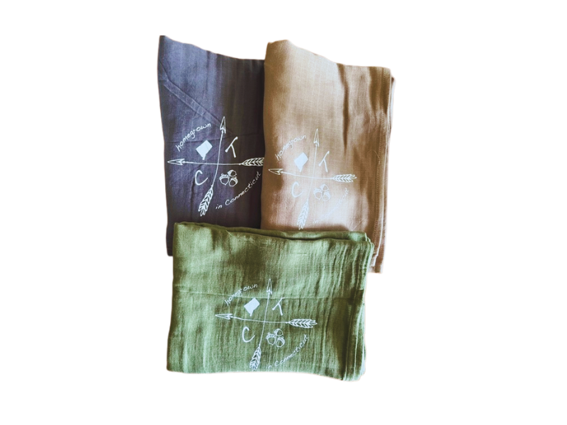 Homegrown in CT Swaddle Blanket