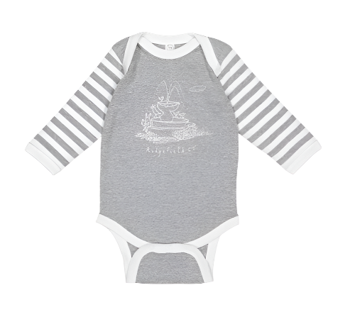 Mini Ridge Long Sleeve Onesie