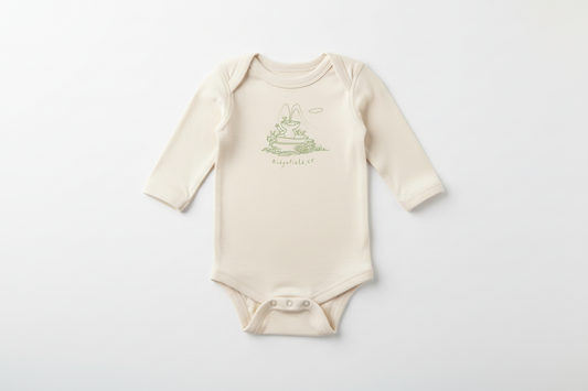 Mini Ridge Long Sleeve Onesie