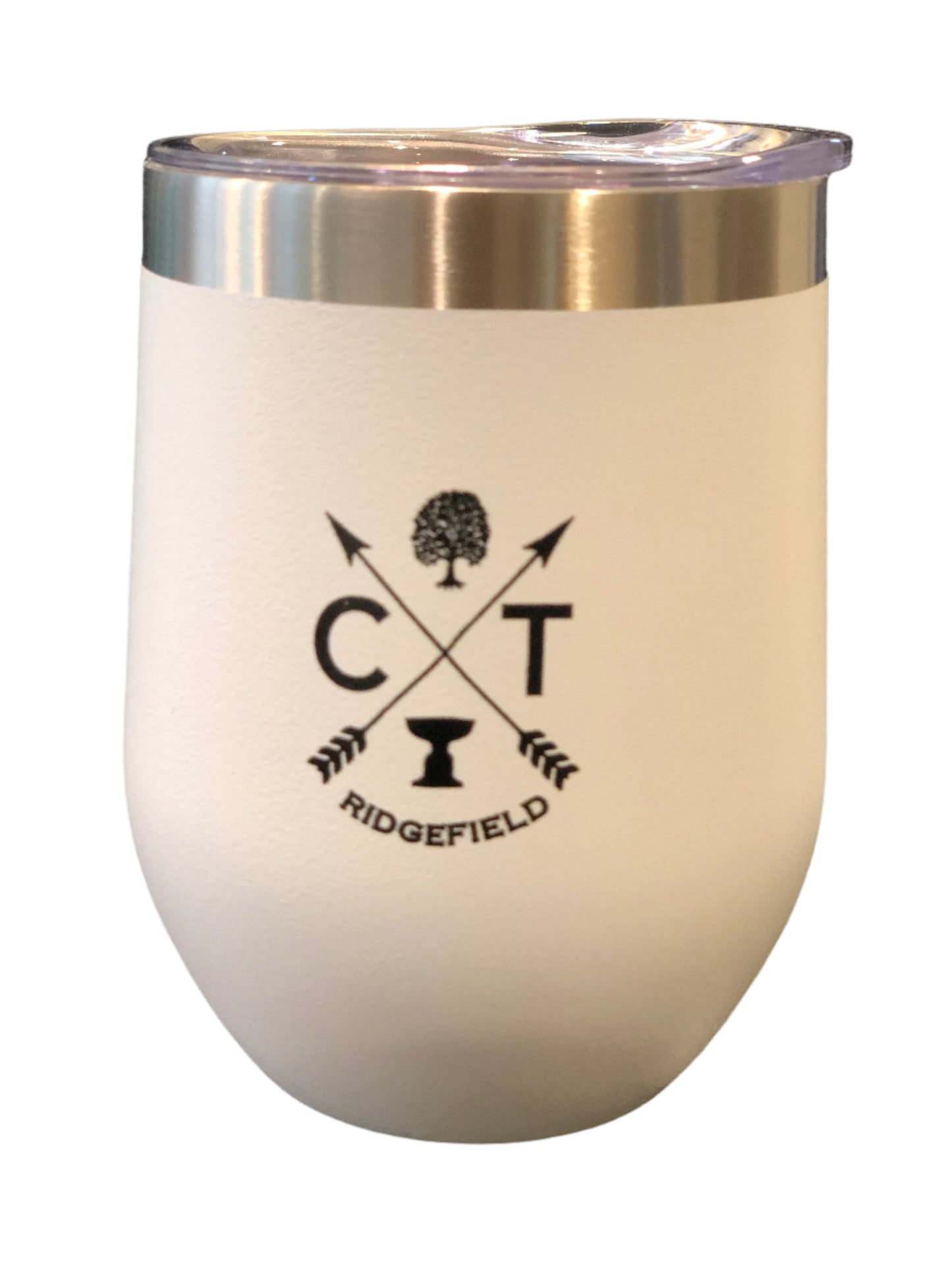 Iconic Ridgefield Design Stemless Wine Tumbler