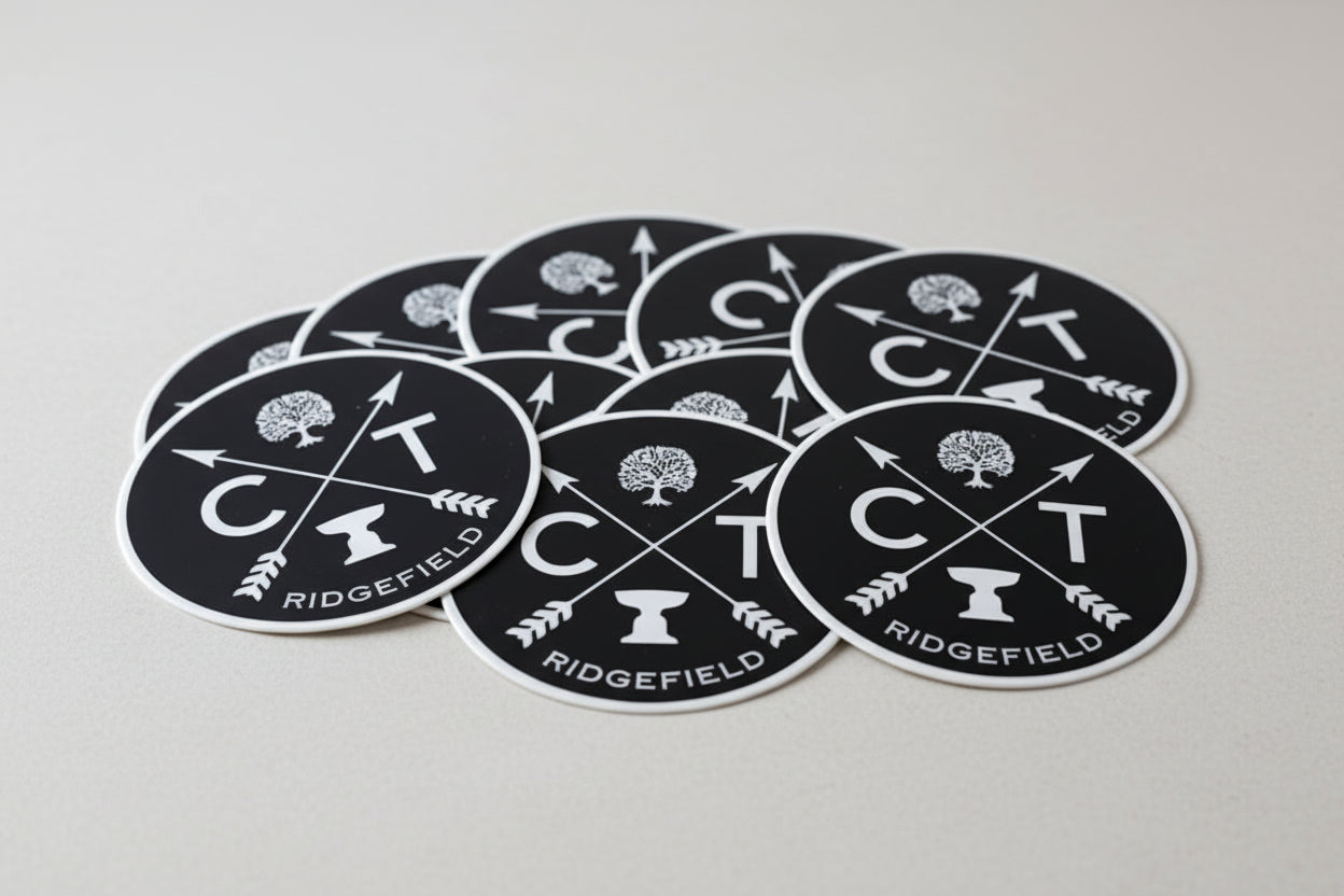 Iconic Ridgefield Logo Sticker