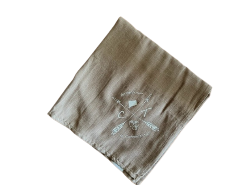 Homegrown in CT Swaddle Blanket