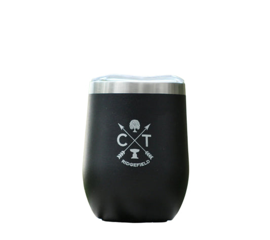 12 oz. Stemless Wine Tumbler - Iconic Ridgefield Design