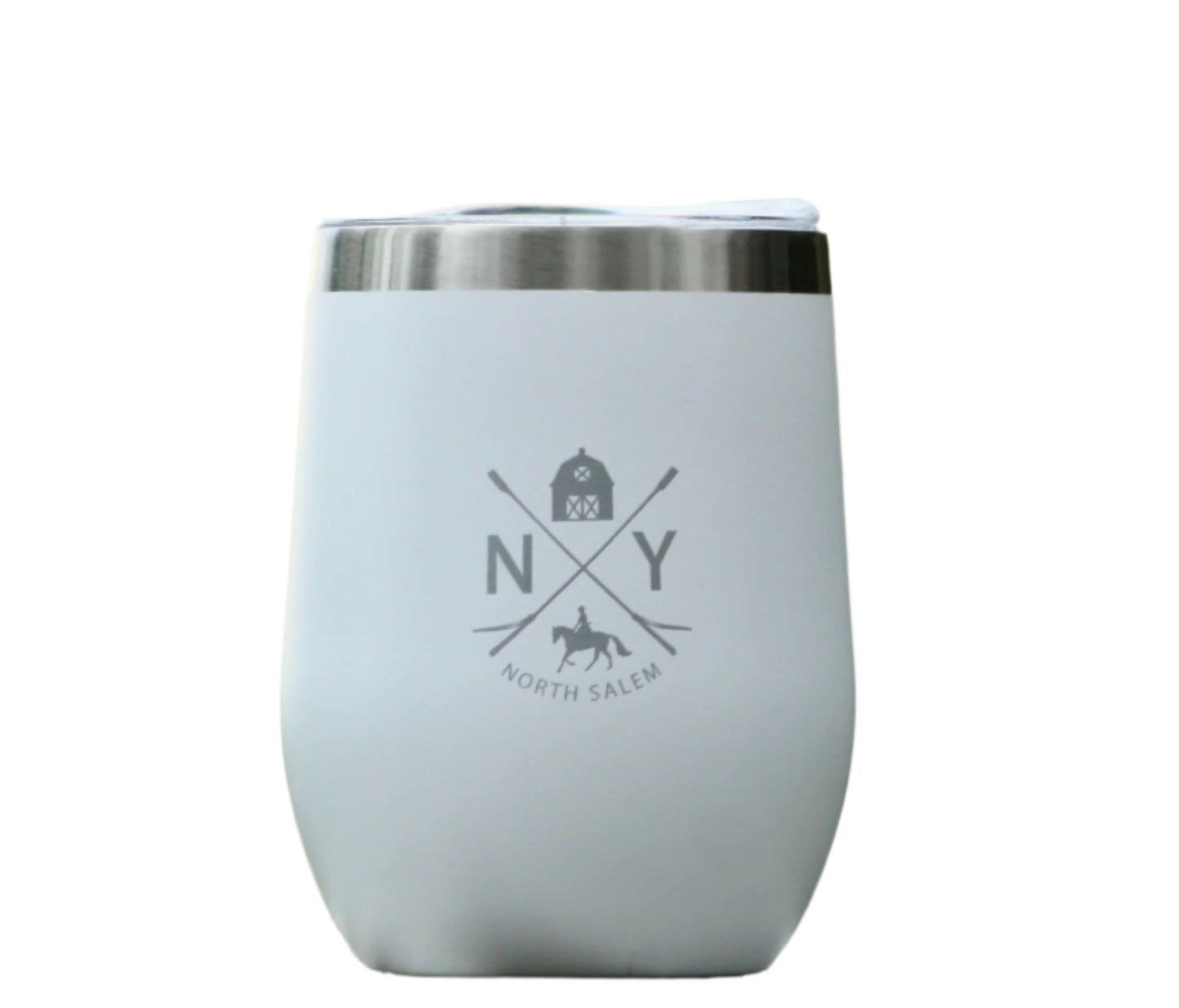 12 oz. Stemless Wine Tumbler - Iconic North Salem Design