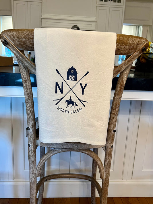 Iconic North Salem Tea Towel