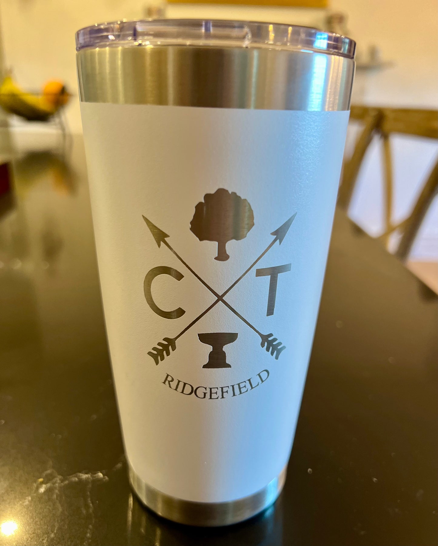 Iconic Ridgefield CT Insulated Travel Tumbler