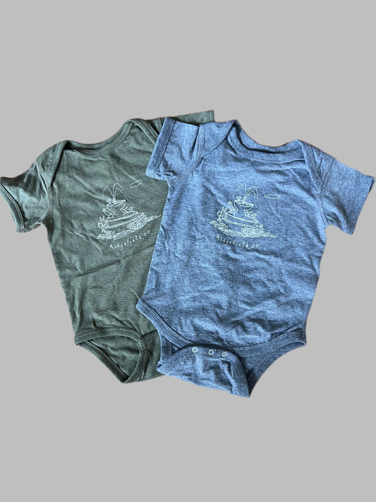 Mini Ridge Short Sleeve Onesie