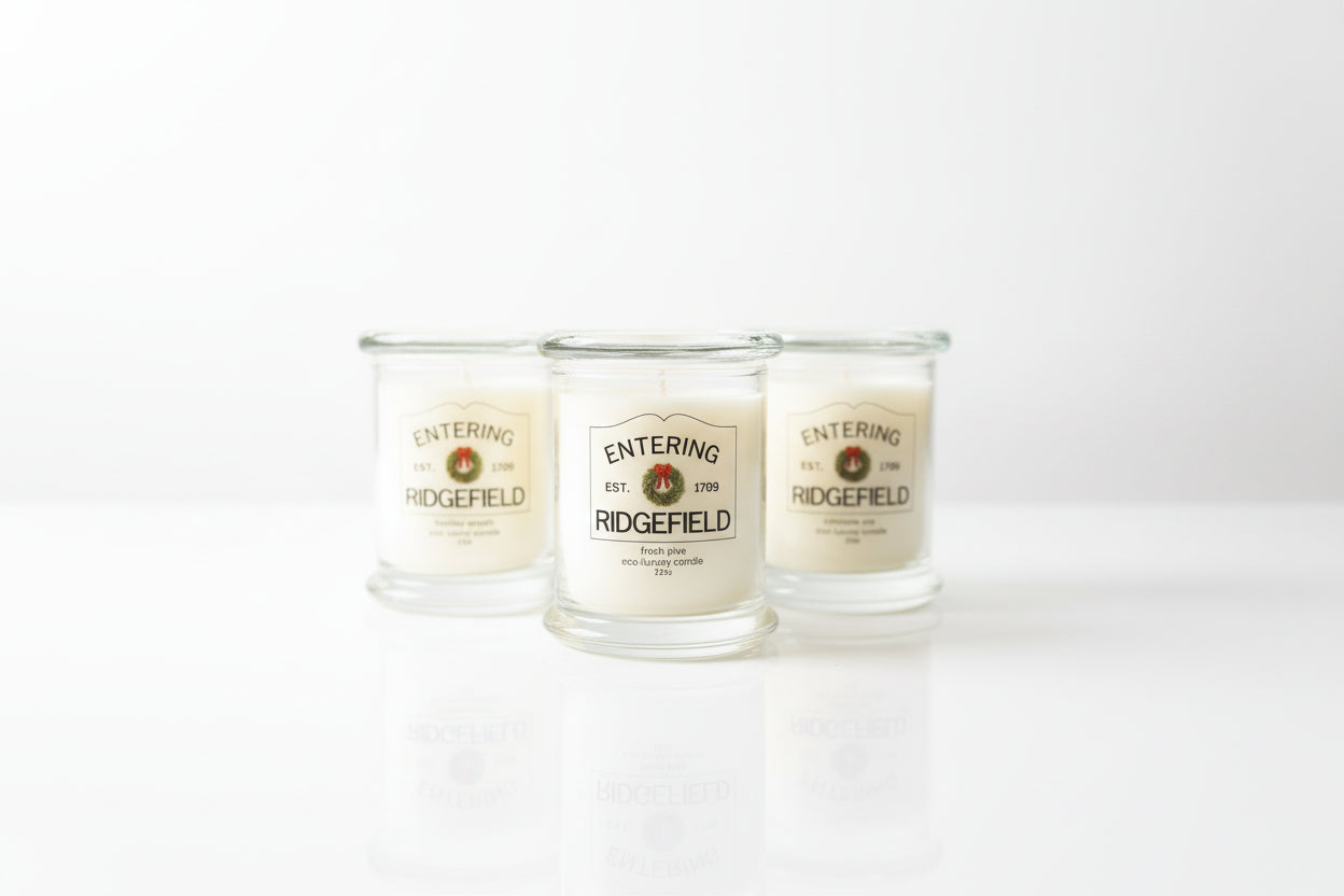 Hometown Ridgefield Eco-Luxury Custom Holiday Candle