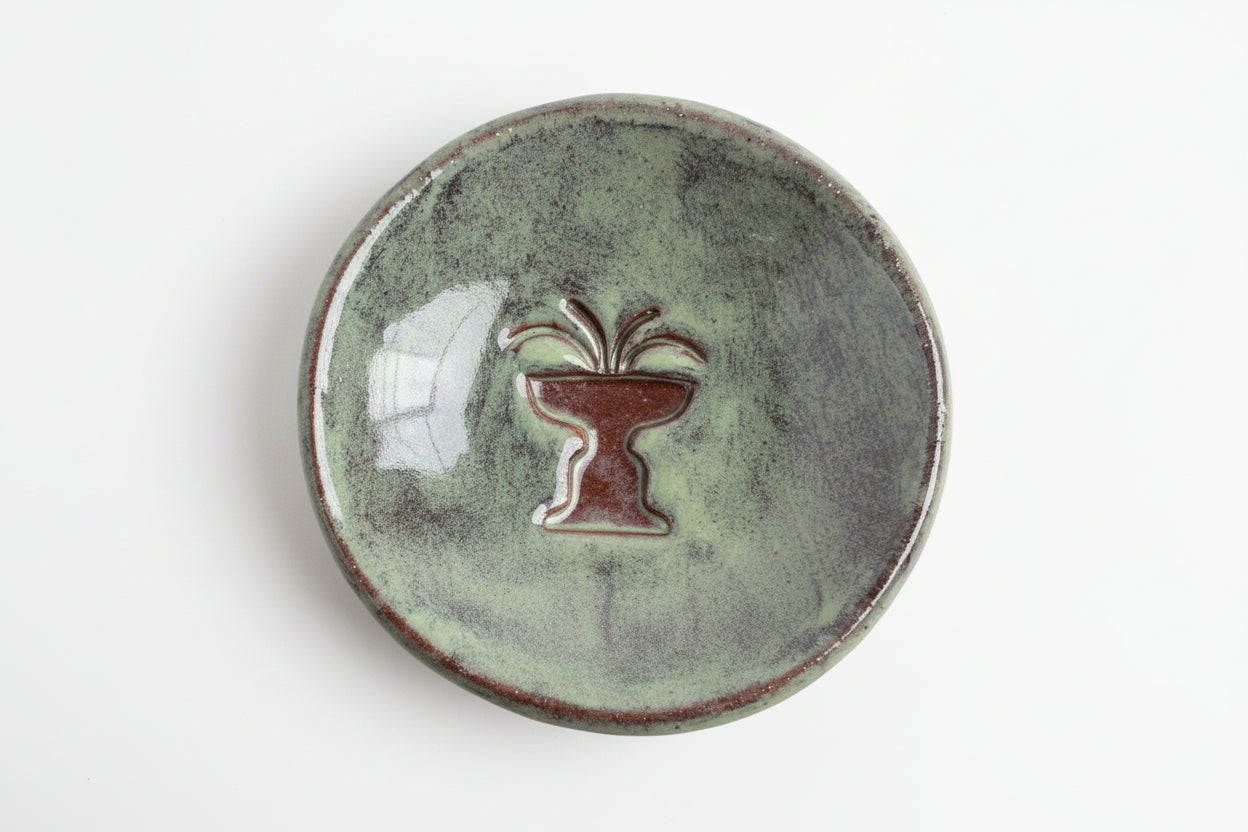 Cass Gilbert Fountain Ceramic Ring Dish - Ridgefield Connecticut gift