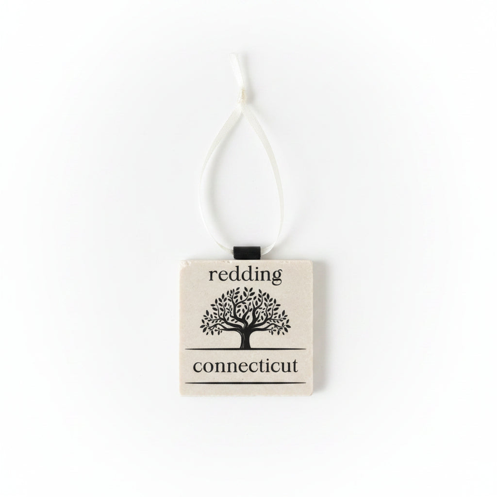 Redding Tumbled Marble Ornament