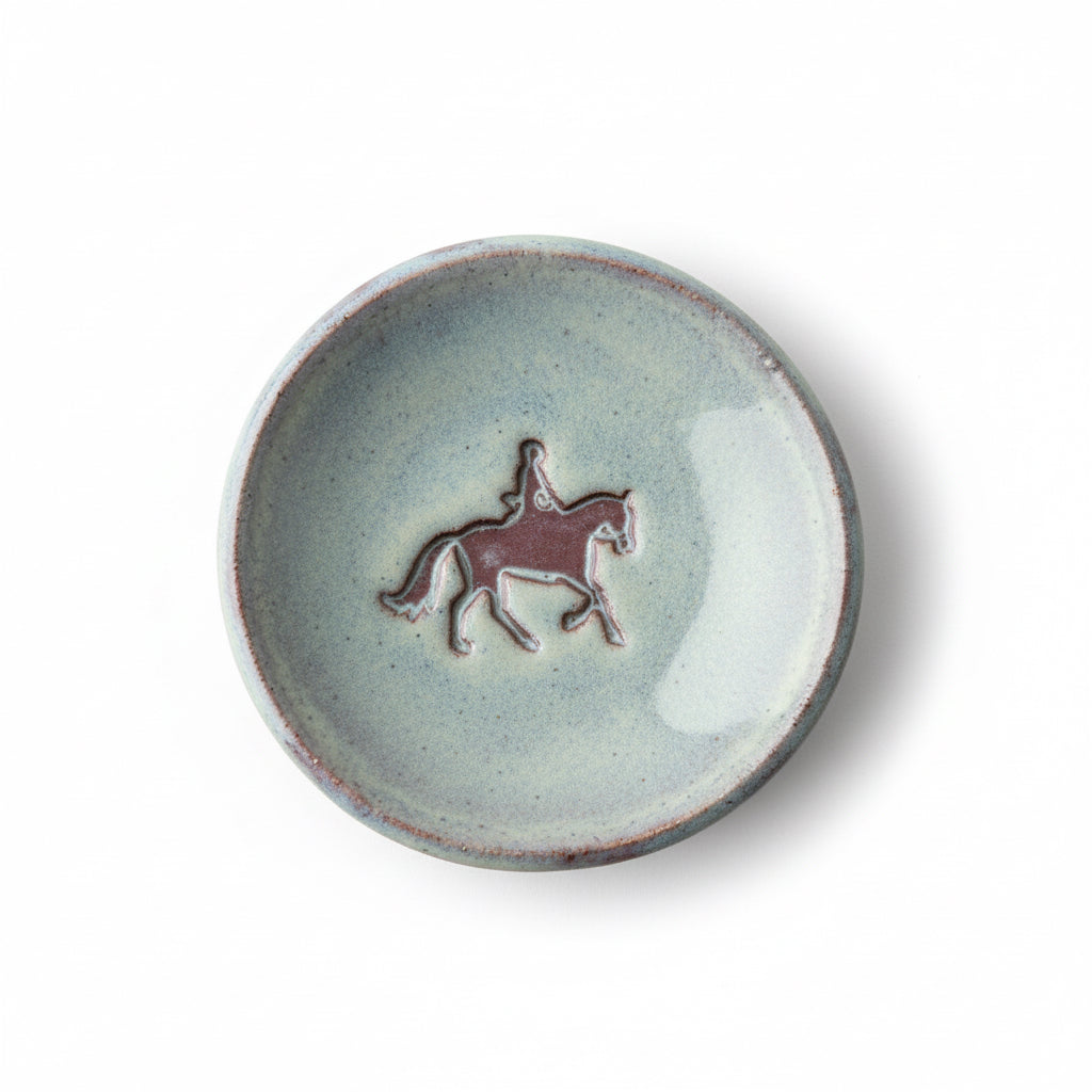 Handmade Horse & Rider Trinket Dish - A Purchase with Purpose