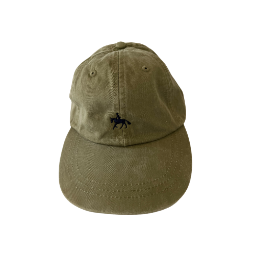 Horse & Rider Washed Pigment-Dyed Baseball Cap