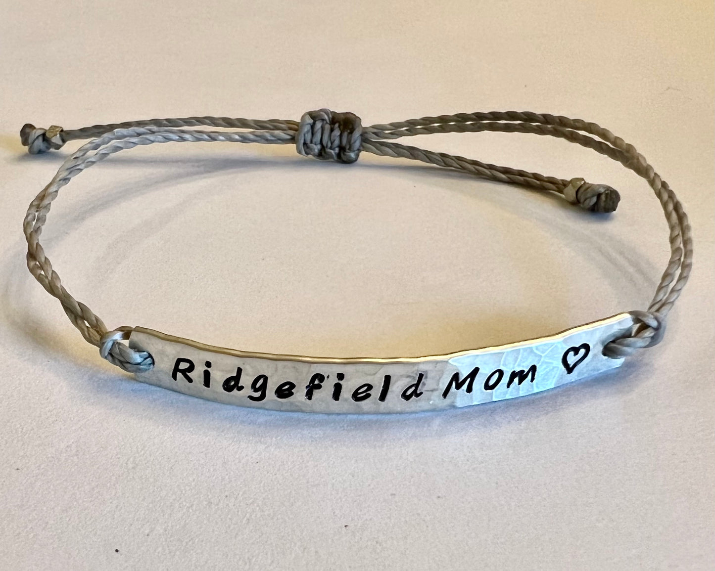"Ridgefield Mom" Bracelet in Sterling