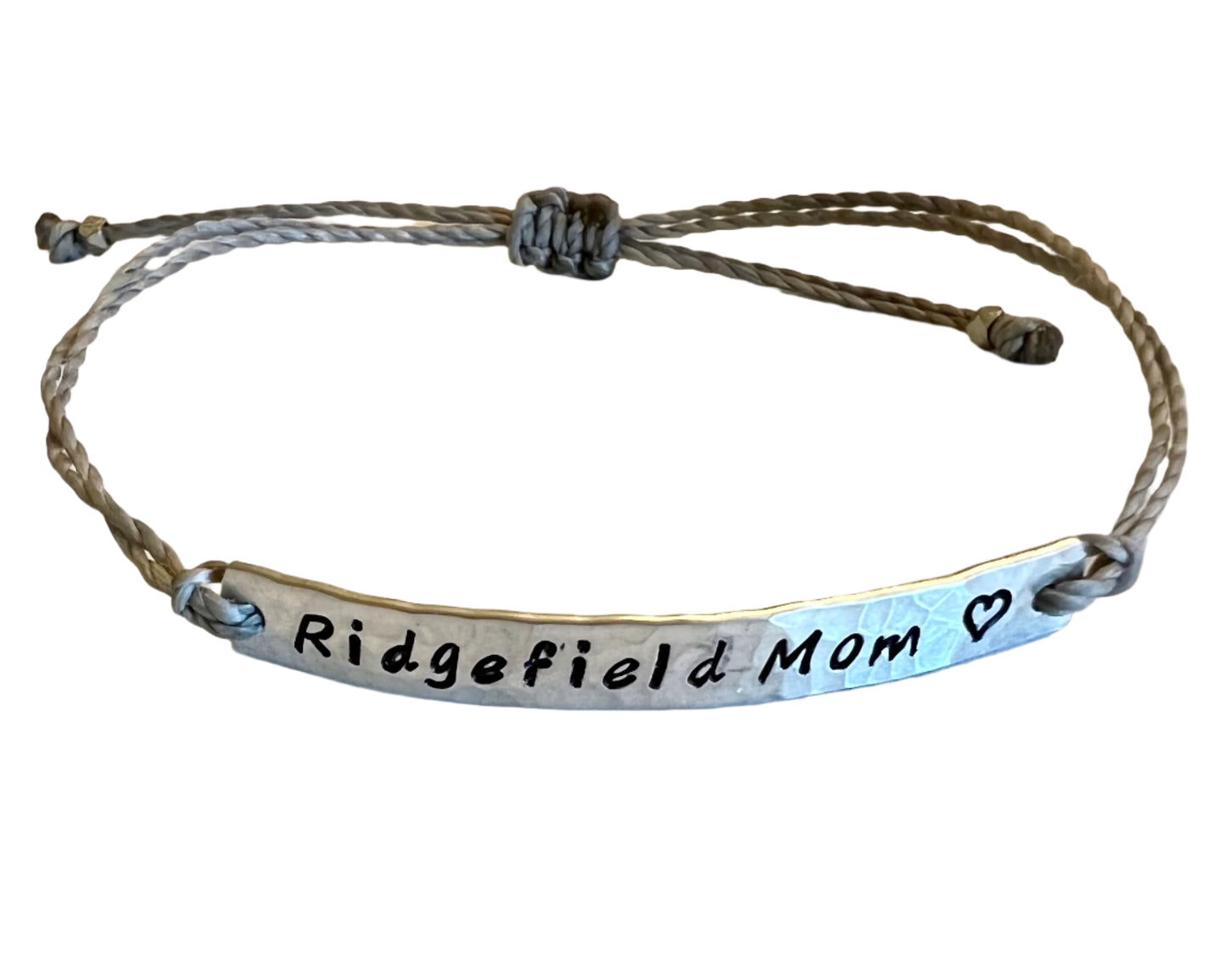 "Ridgefield Mom" Bracelet in Sterling