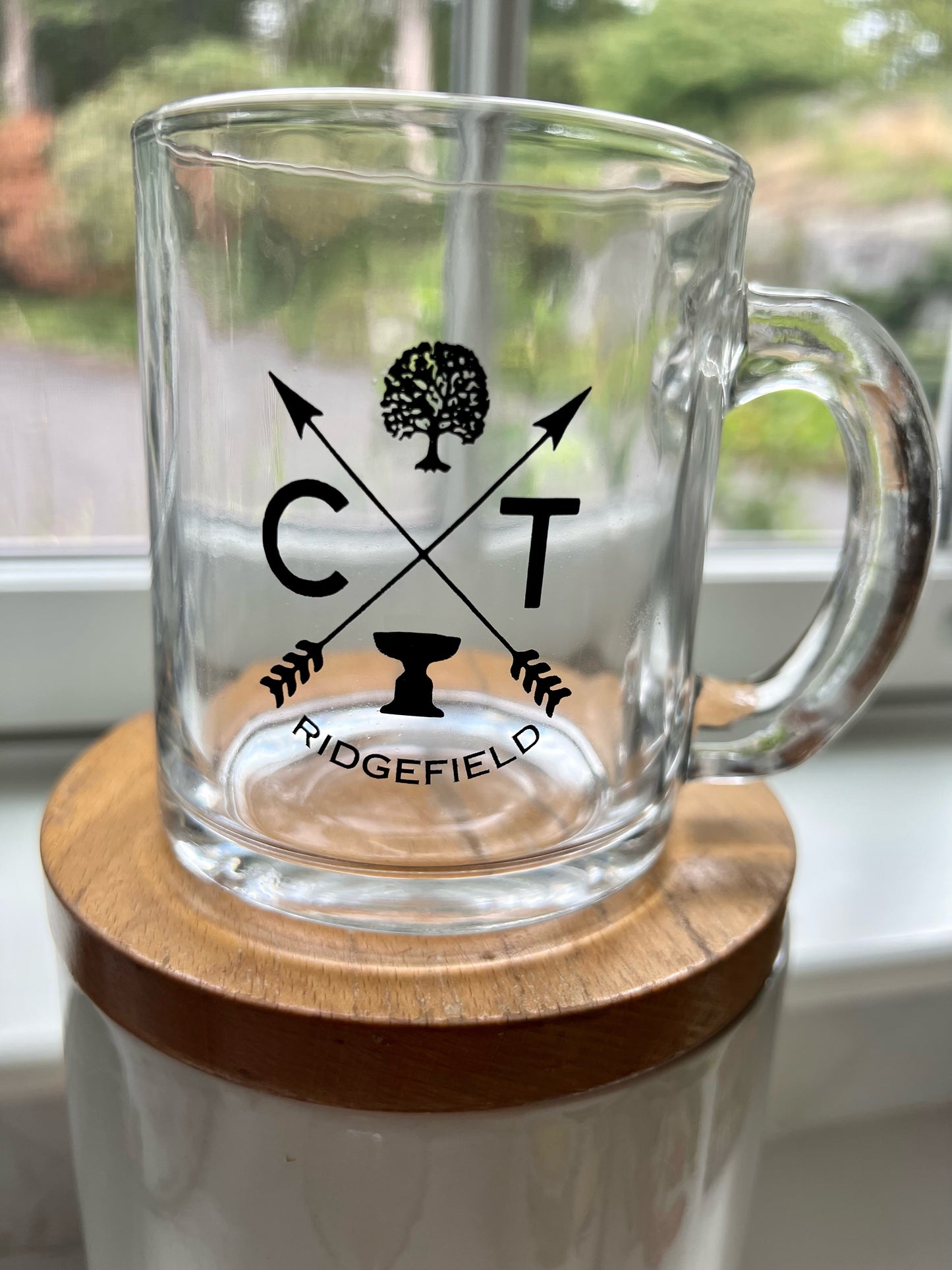 Iconic Ridgefield Glass Mug