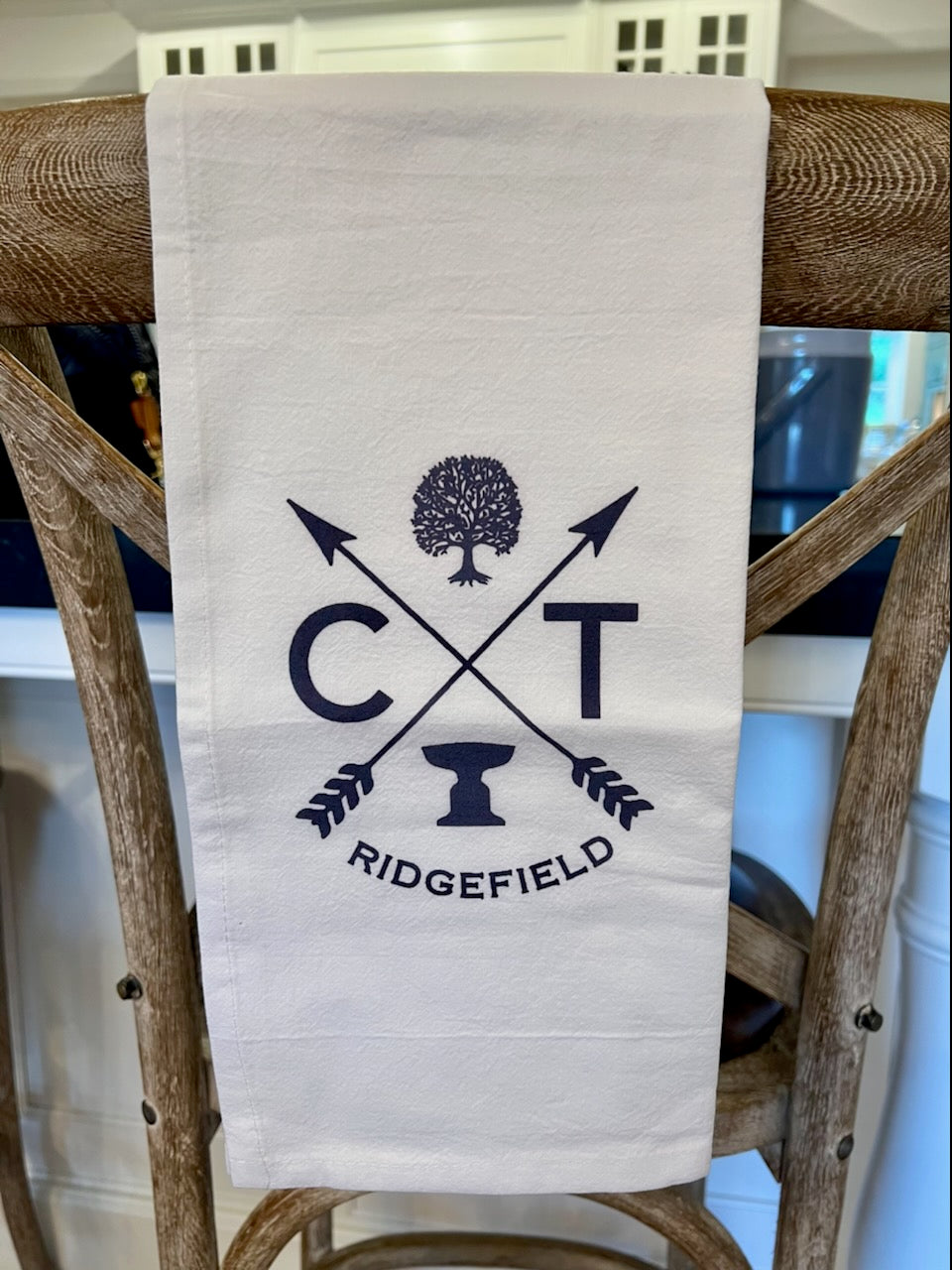 Iconic Ridgefield Tea Towel