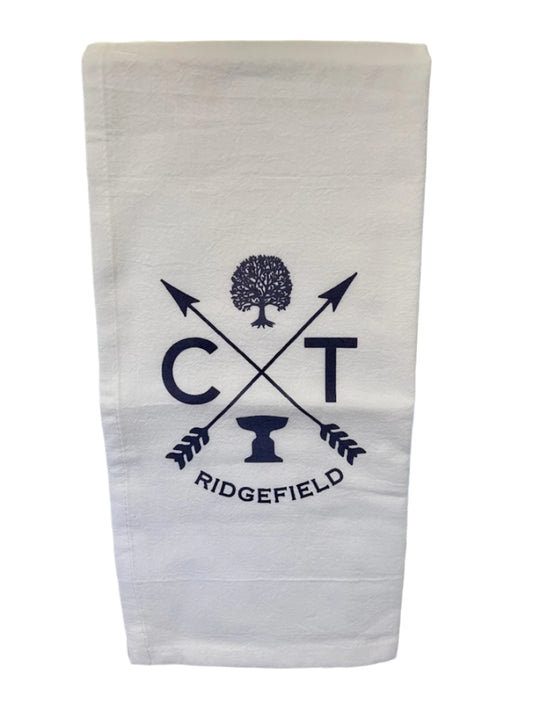 Iconic Ridgefield Tea Towel