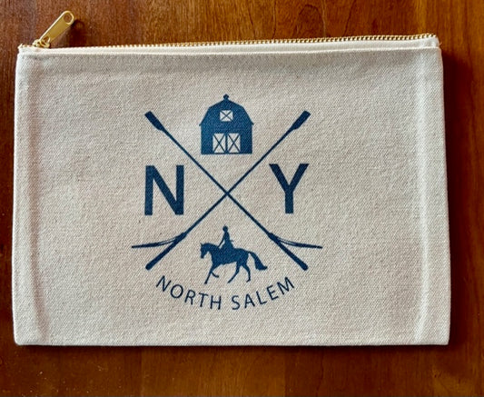 Iconic North Salem Cotton Pouch