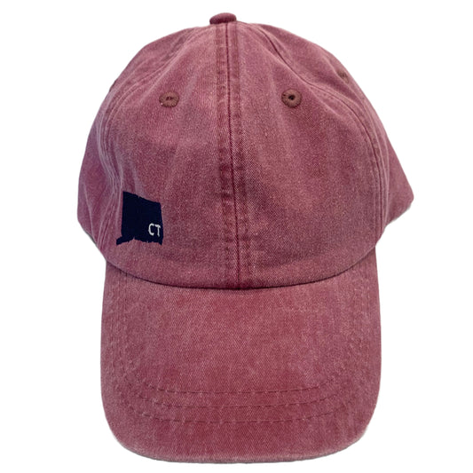 Connecticut Washed Pigment-Dyed Baseball Cap