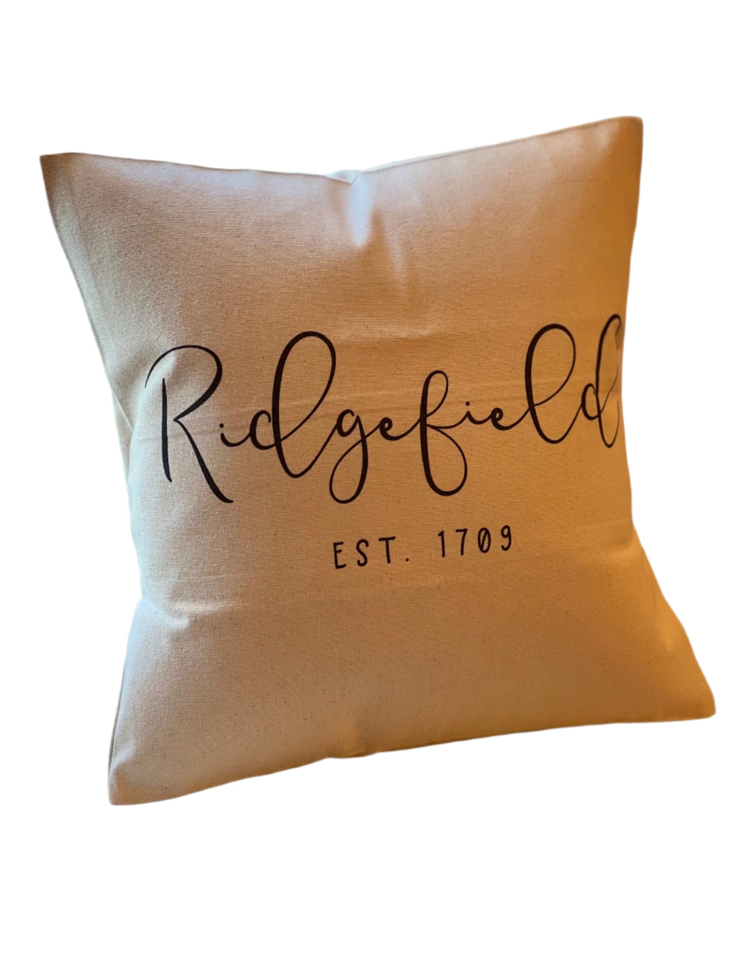 Heavy Canvas Ridgefield Est. 1709 Pillow