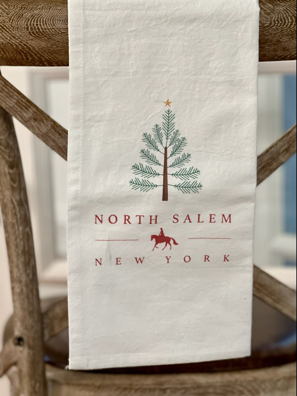 North Salem Holiday Tree Tea Towel
